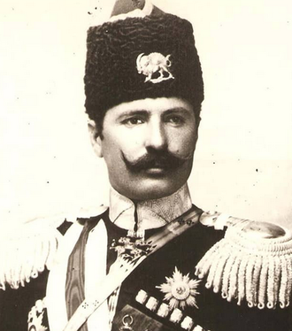 شاهزاده ضیا الدوله نایب الحکومه آذربایجان. او مدتی بعد از اشغال شهر به دست روسها خودکشی کرد