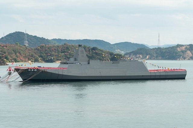 Japan Launches Multi-mission Stealth Frigate